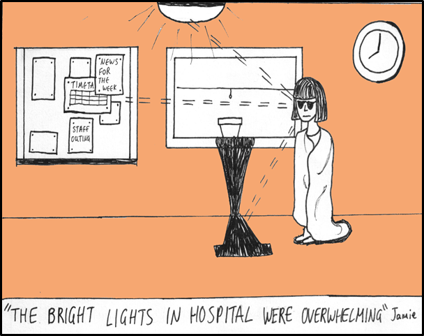 Bright Lights in Hospital