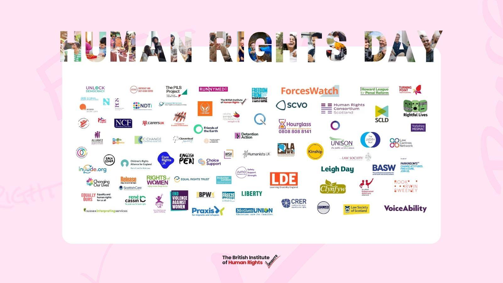 Human rights day logos