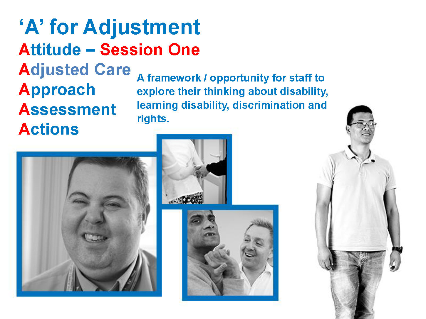 A for adjustment Slides session one attitude Page 01