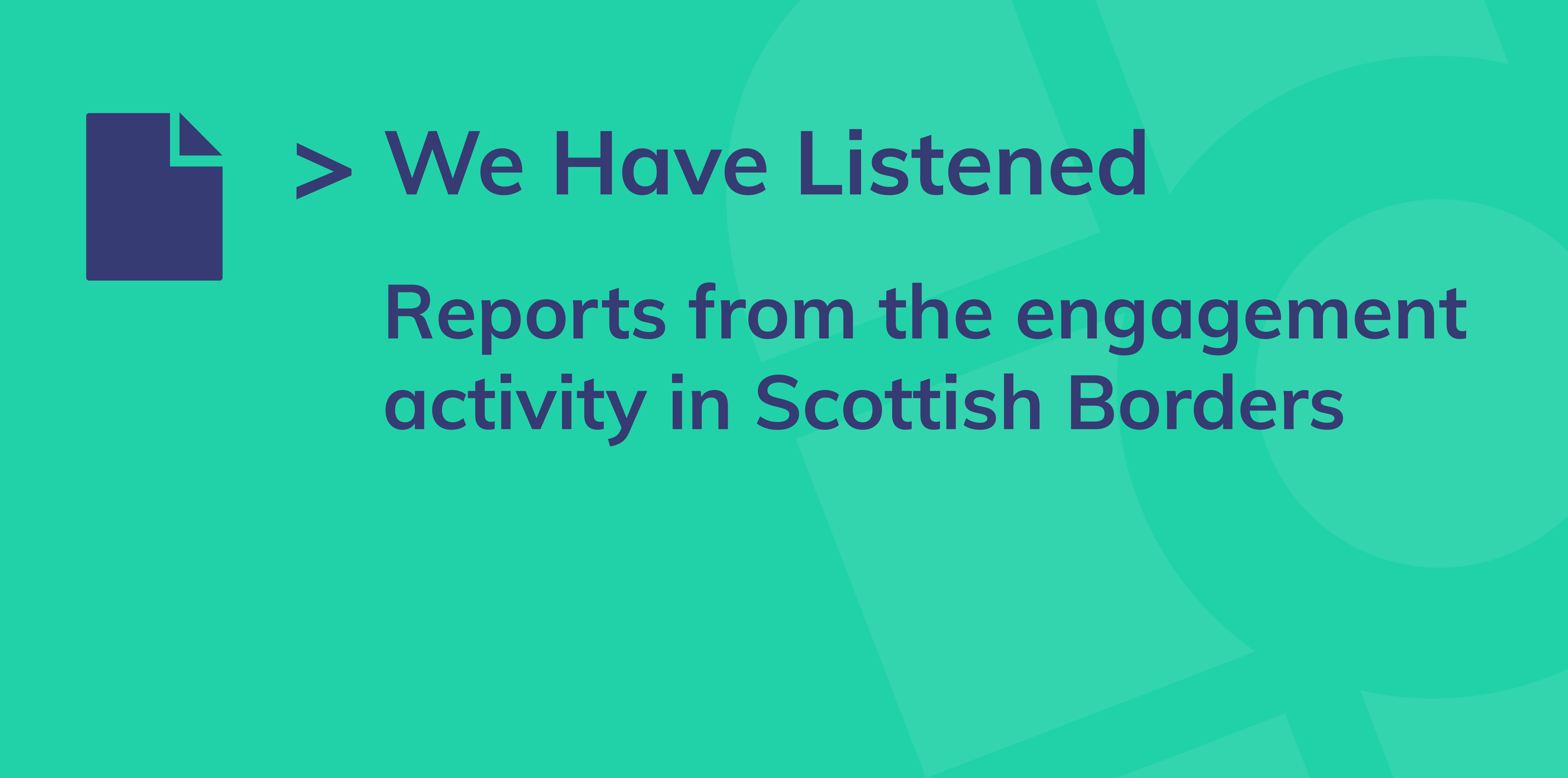 Scottish Borders reports Nov 22 01