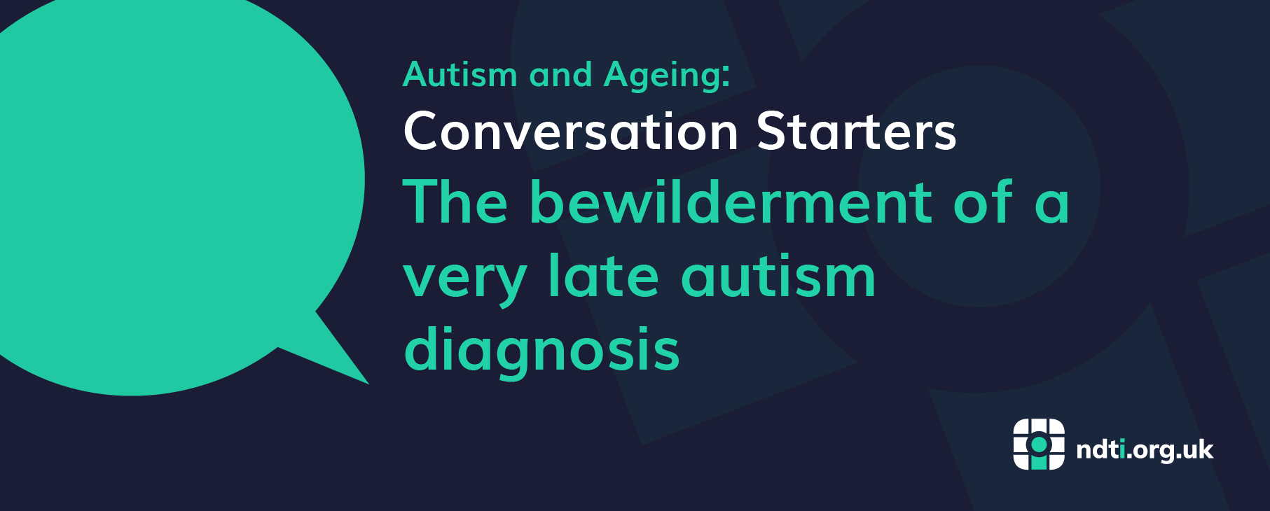 The bewilderment of a very late autism diagnosis 01