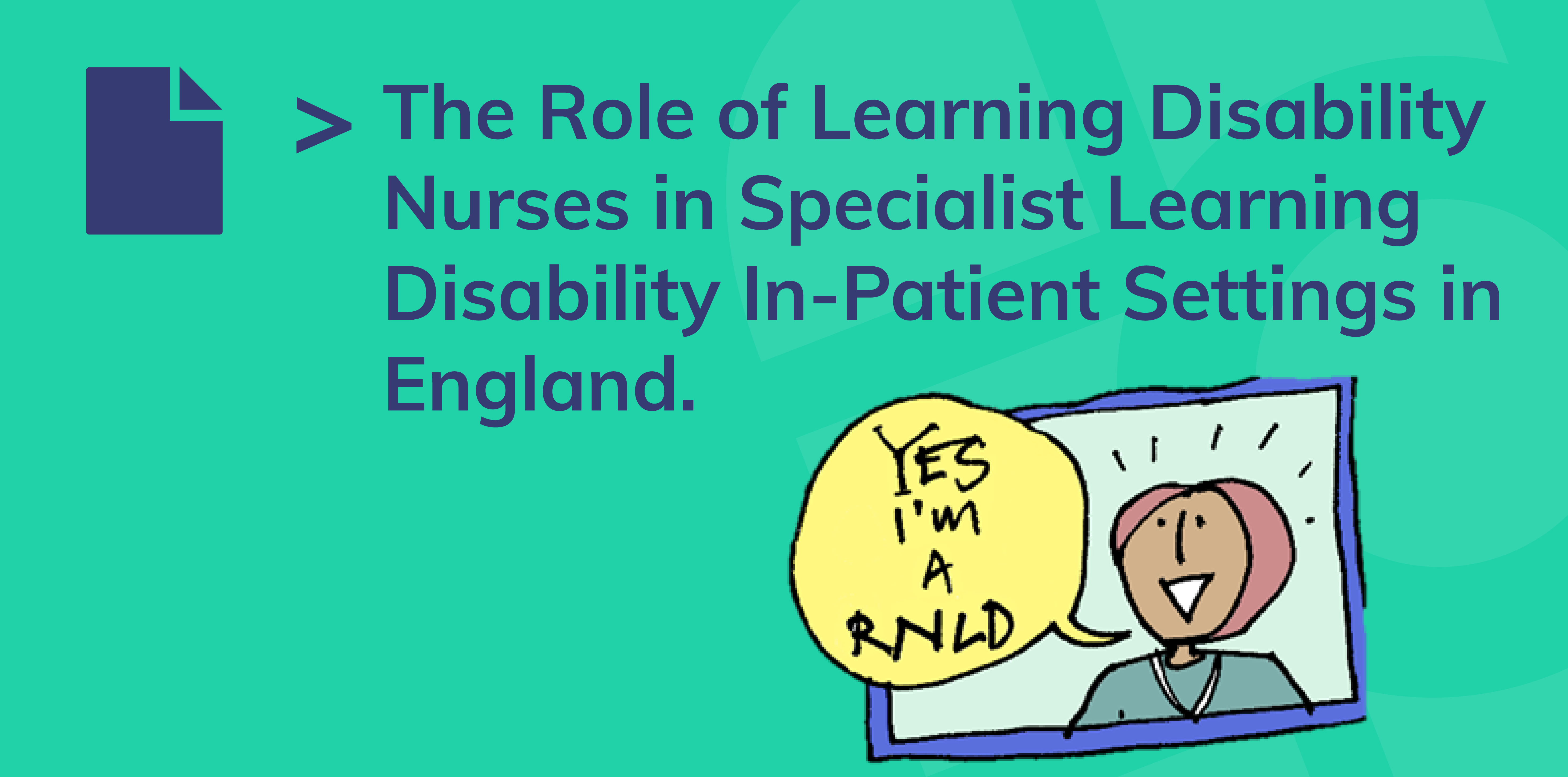 The role of LD nurses report 01