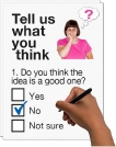 Survey easy read icon