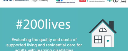 Resources from 200 Lives project: Evaluating supported living and residential care for adults with learning disabilities