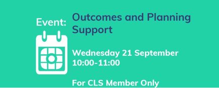 CLS Core Workshop: Outcomes & Planning Support