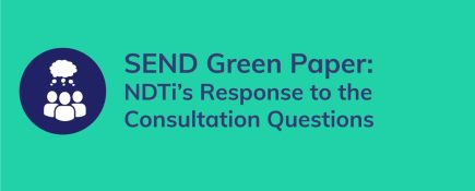 SEND Green Paper: NDTi's Response to the Consultation Questions