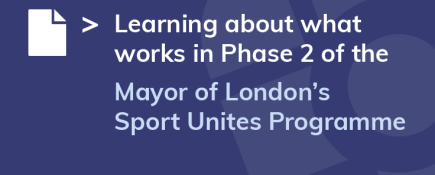 Evaluation and Learning Report on Sport Unites