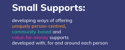Join the Small Supports Programme