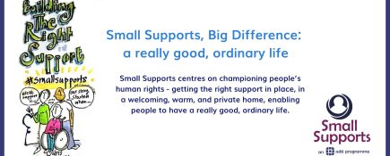 Small Supports, Big Difference: a really good, ordinary life