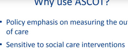 ASCOT: Adult Social Care Outcomes Toolkit