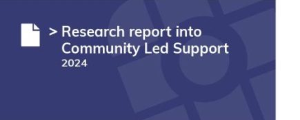 Research about Community Led Support