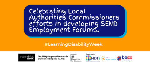 Building an Inclusive Workforce Learning Disability Week and Internships Work 3