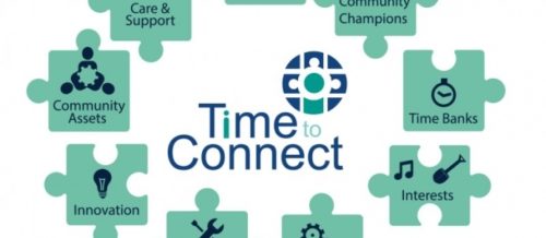 Time to connect graphic with lottery logo 01 692 593